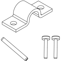 Anderson Power Products PowerPole cable clamp pack. 4 2 Polycarbonate UL Recognized CSA Certified