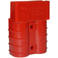 Anderson Power Products Power Connector Housing Red SB Connector SB 50, SB 50 Series