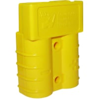 Anderson Power Products Connector Housing SB50 2-Pole Yellow 50 Amp, SB 50 Series