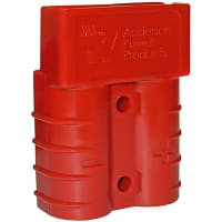 Anderson Power Products Connector Power Heavy Duty SB50 CR HOUSING ONLY RED, SB 50 Series