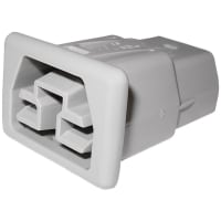 Anderson Power Products V-Saf-D-Grid, SAF-D-GRID STD.RECEPTACLE GRAY 0.8mm PANEL