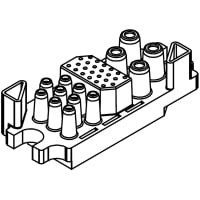 Anderson Power Products M-Pin & Socket, POWER DRAWER HSG.MID.DRAW.SOC.PCB