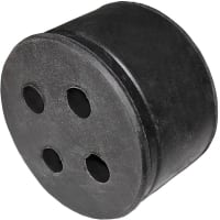 Anderson Power Products E-SPEC PAK, MP WIRE SEAL, 4 HOLE, WIRE RANGE 6.0-7.2mm (.24"-.28")