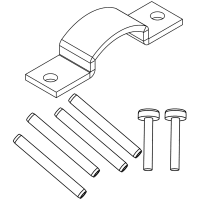 Anderson Power Products C-Powerpoles 10 / 45, PP PAK 9-10P CABLE CLAMP