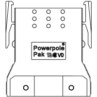 Anderson Power Products C-Powerpoles 10 / 45, PP PAK 7-8P HSG-PLUG W/LATCH