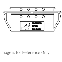 Anderson Power Products C-Powerpoles 10 / 45, PP PAK 7-8P HSG-SNAP-IN RECEPT