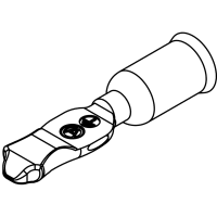 Anderson Power Products D-Contacts, PP75-GROUND CONTACT #6 awg