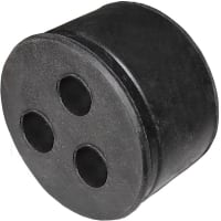 Anderson Power Products EG-SPEC PAK GLANDS, MP WIRE SEAL, 3 HOLE, WIRE RANGE 7.0-9.0mm (.28"-.35")