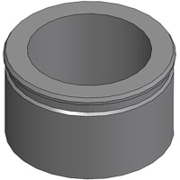 Anderson Power Products MP SOLAR WIRE SEAL, 1 HOLE, WIRE RANGER 18.0-24.0mm (.79"-.85")