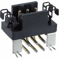 Anderson Power Products PowerMod Right Angle Male (PCB) Connector 2 row 6 circuit w/ snap-in bracket