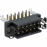 Anderson Power Products PowerMod Right Angle Male (PCB) Connector 2 row 12 circuit w snap-in bracket