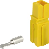 Anderson Power Products Connector, pp30 powerpole, housing and 30 amp Contact, yellow