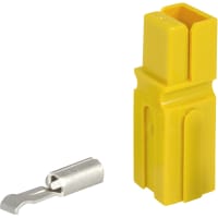 Anderson Power Products Connector, Power, Heavy Duty, PP15 YELLOW #16-20 AWG