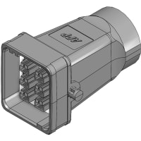 Anderson Power Products Rectangular High Current Connector 6P SPEC PAK PLUG KIT