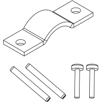 Anderson Power Products Connector Power Heavy Duty PP PAK CABLECLAMP HARDWARE