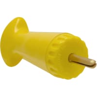 Superior Electric ELECTRICAL PIN PLUG 25A YELLOW, Supercon Series