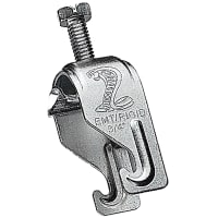 Superstrut by ABB One-Piece Cable & Pipe Cable Clamp, 1/2", .650" - .890" Cable OD, Steel