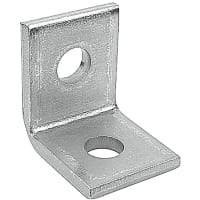 Superstrut by ABB Fitting, 90Deg, 2.25"H x 1-5/8"L x 1-5/8"W, 9/16" Hole Dia, Steel