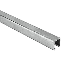 Superstrut by ABB Channel, 12GA, 1-5/8" x 1-5/8", 10', Electro Galv-Steel