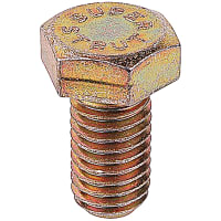 Superstrut by ABB Bolt, Hex Head Cap, Size 3/8 x 1 Inch, Electro-Galvanized Steel