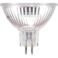 SYLVANIA Lamp, Halogen, GU5.3 Bipin, MR16, 3000 K, 50W, 700 lm, TRU-AIM Series