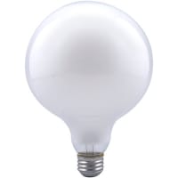 SYLVANIA G40 Bulb 60W Med Base White 6pk