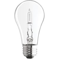 SYLVANIA Lamps, Halogen, Medium E26, A19, 3000 K, 1000 hrs., 72, W, Halogen Clear Series