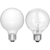 SYLVANIA G25 Bulb 40W Med Base White 12pk