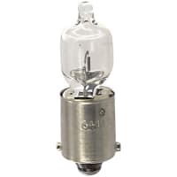 SYLVANIA Lamp, Halogen, T-2 3/4, Mini Bayonet, 12V, 16MSCD, 200 Hrs