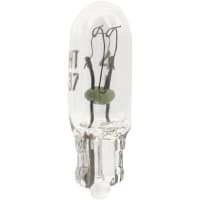 SYLVANIA Lamp, Incandescent, T-1 3/4, Mini Wedge, 14V, 90mA, 0.5MSCD, 2500 Hrs