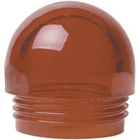 SYLVANIA Lens; Dome , Transparent Red, For Type 30099 and 31099 Assembly