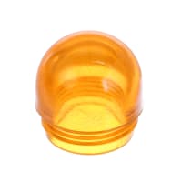 SYLVANIA Lens; Dome, Transparent, Amber