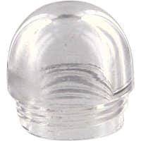 SYLVANIA Lens; Dome , Transparent Clear, For Type 30099 and 31099 Assembly