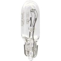 SYLVANIA Lamp, Incandescent, T-1 3/4, Mini Wedge, 6.3V, 0.2A, 0.4MSCD, 20000 Hrs