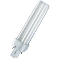 SYLVANIA Osram, 2 Pin, Non-Integrated Compact Fluorescent Lamp, 13 W, 4000K, Cool White