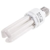 SYLVANIA ES/E27 Integrated Compact Fluorescent Lamps, 18 W, 4000K, Cool White Colour Tone