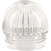 SYLVANIA Lens; Dome, Fluted, Clear