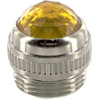 SYLVANIA Lens; Jewelled, Amber