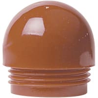 SYLVANIA Lens; Universal Housing for T-2 Slide Base and T-3-1/4 Miniature, Dome, Transluc