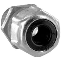 T&B Fittings by ABB Liquid Tight Strain Relief Cord, 1/2in, Straight, Die Cast Zinc, MSG Series