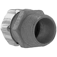 T&B Fittings by ABB Cable Gland, 3/4inNPT, 0.500-0.625in, Die-Cast Zinc, Neoprene Seal, MSG Series