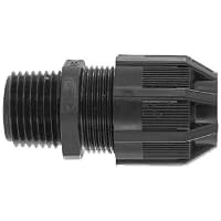 T&B Fittings by ABB Liquid Tight Strain Relief, 1/2in, IP65, UV Resistant Poly, Ranger Series