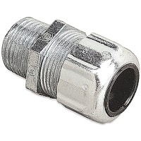 T&B Fittings by ABB Liquid Tight Strain Relief, 3/4in, Straight, Steel Body, Ranger Series