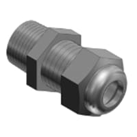 T&B Fittings by ABB Cable Gland, NPT Thread 1/2in, IP68, Halogen Free, Nylon, Gray