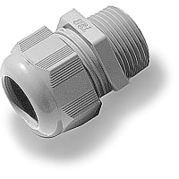 T&B Fittings by ABB Cable Gland, NPT Threads 3/4 inch, IP68 Rating, Halogen Free, Nylon, Black