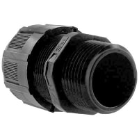 T&B Fittings by ABB Liquid Tight Strain Relief, 3/4in, IP65, UV Resistant Poly, Ranger Series