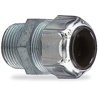 T&B Fittings by ABB Cable Gland, NPT 1-1/4 in, Clamping 0.880-1.065 in, Zinc Die Cast, MSG Series