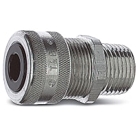 T&B Fittings by ABB Liquidtight, Strain Relief Connector, 1 inch, Aluminum, 0.700-0.950 in