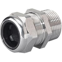 T&B Fittings by ABB Strain Relief Connector, 1/2" NPT, Range 0.125-0.375", 304 Stainless Steel