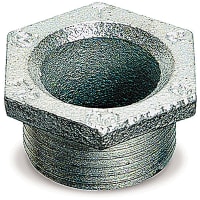 T&B Fittings by ABB Chase Nipple, 3/4", Malleable Iron, for use with Rigid/IMC Conduit, 840 Series